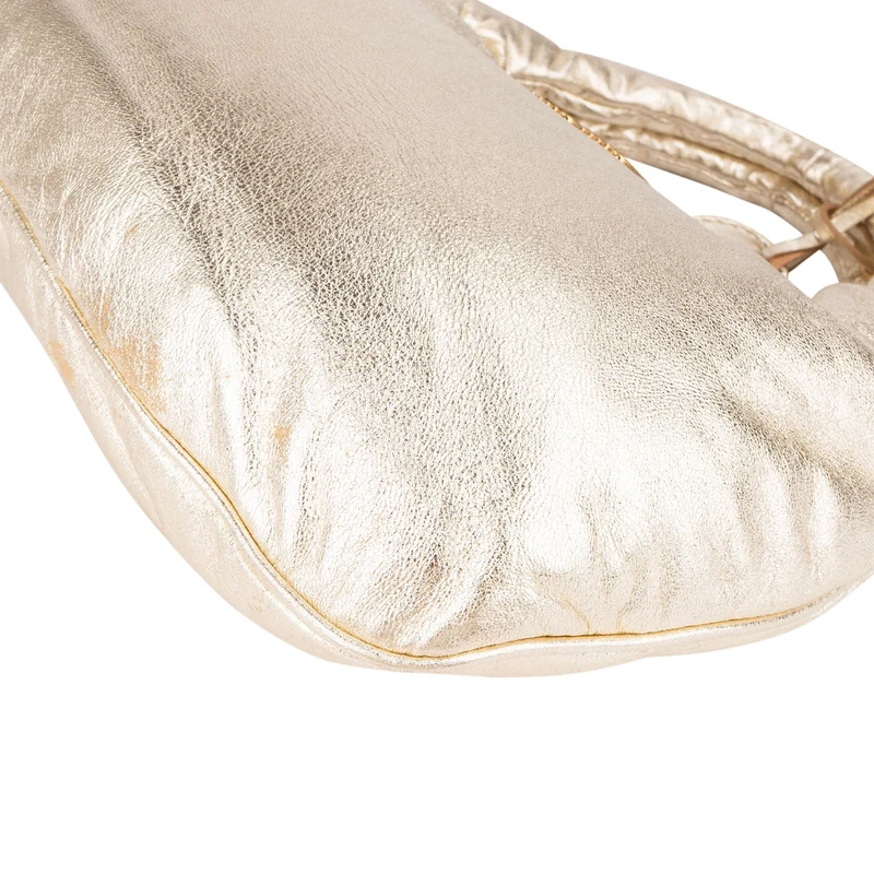 Miu Miu Soft Golden Vitello Shine Leather Small Coffer Handbag