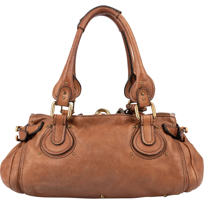Chloé Grained Leather Paddington Handbag