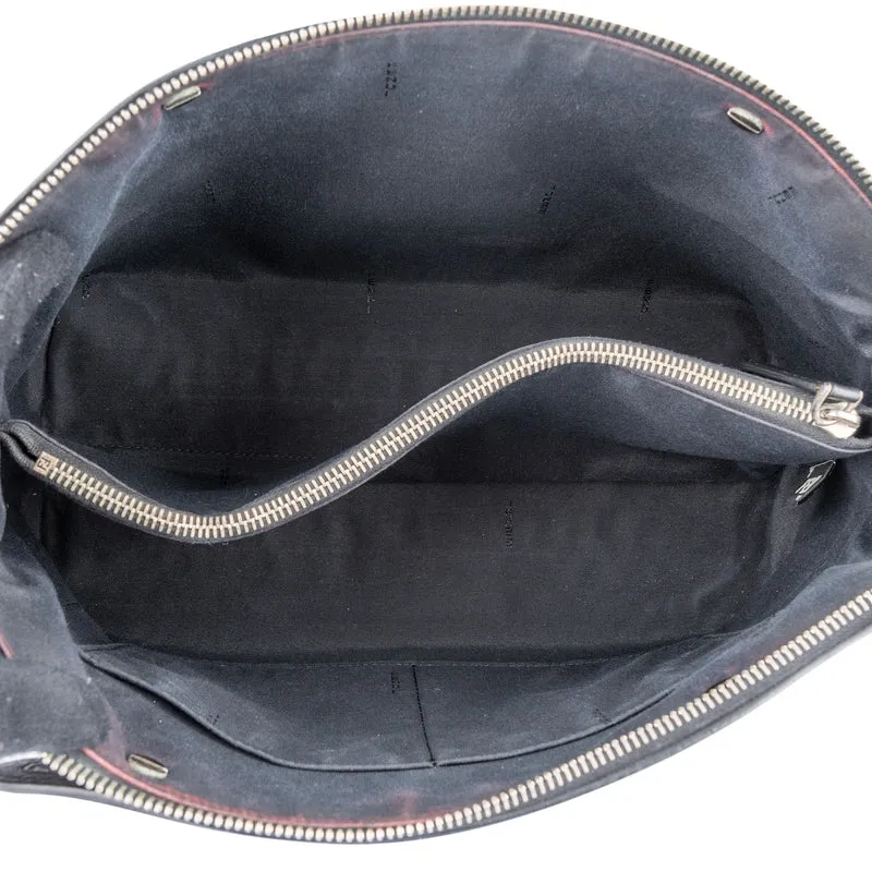 Fendi Black Leather By The Way Crossbody Handbag