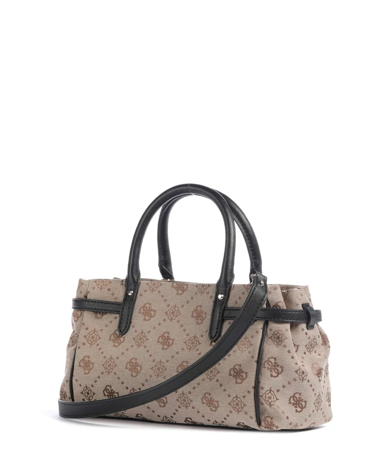 Guess Dorothy Girlfriend Small Handtasche latte logo/black