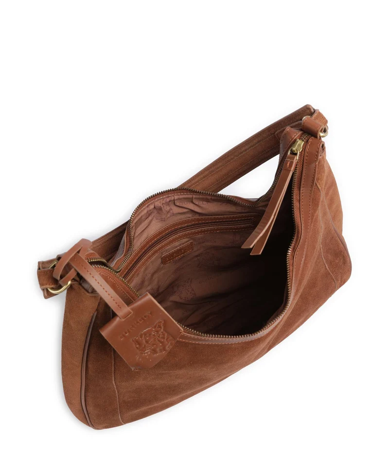 Burkely Sierra Beuteltasche cognac
