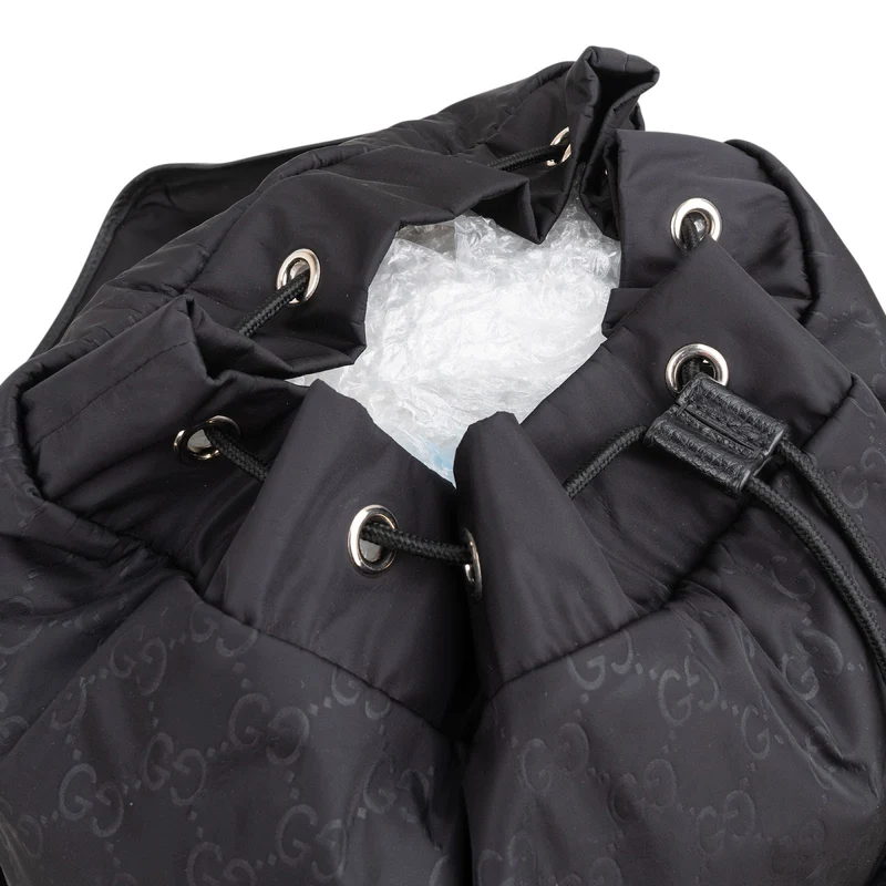 Gucci Monogram GG Nylon Backpack