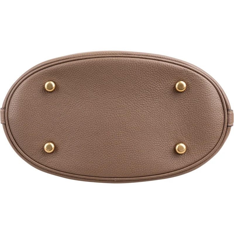 Coach Pebbled Leather Willow Bucket Crossbody Bag