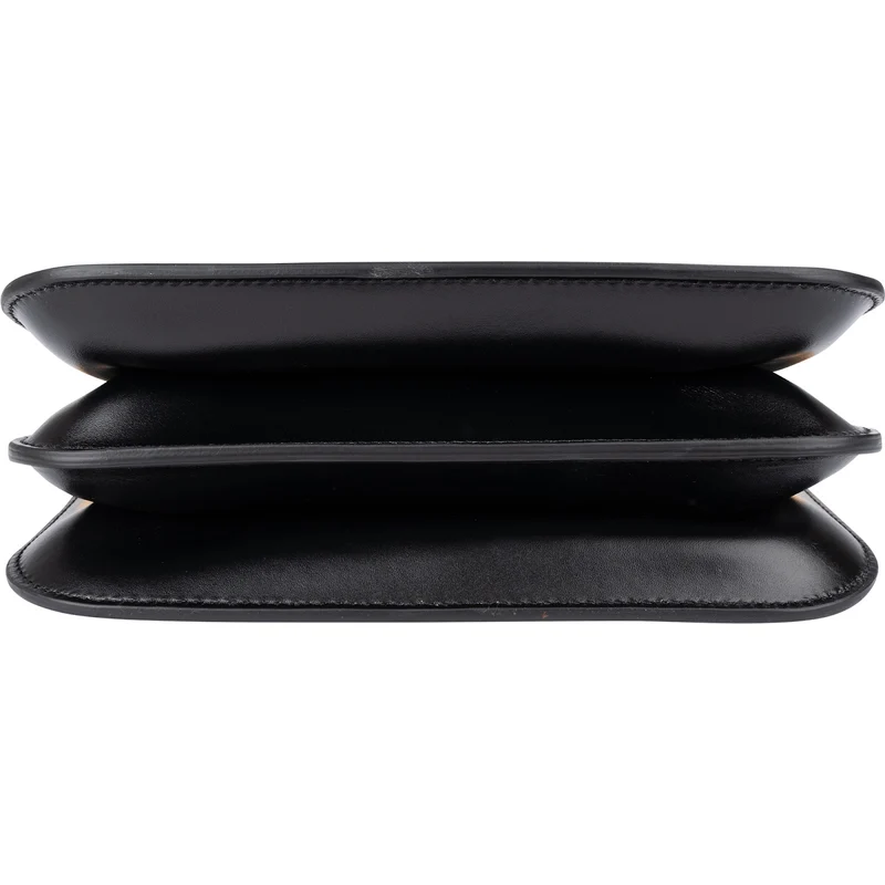 Fendi Black FF Touch Calfskin Crossbody Bag