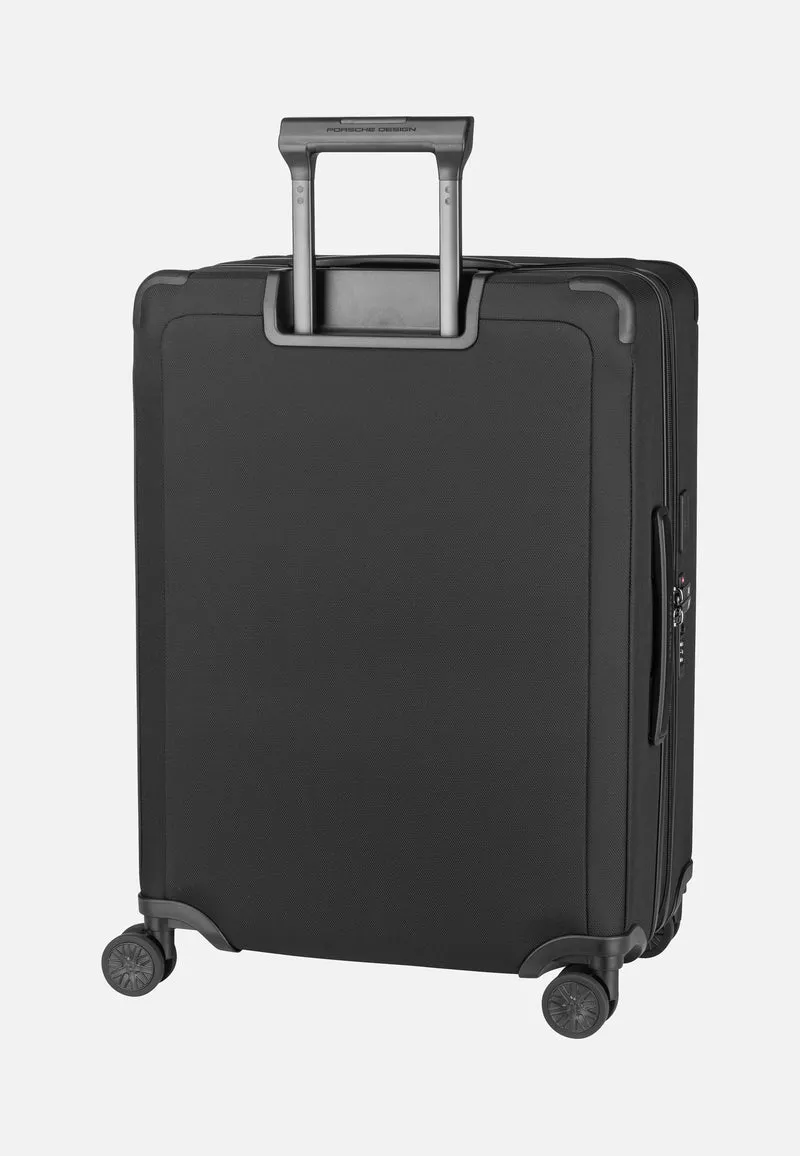 Roadster Nylon 4W Trolley M Exp Black - Koffer