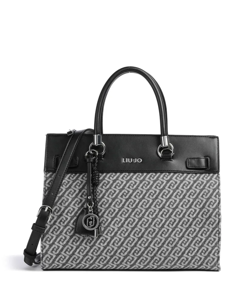Liu Jo Manhattan M Handtasche grigio denim