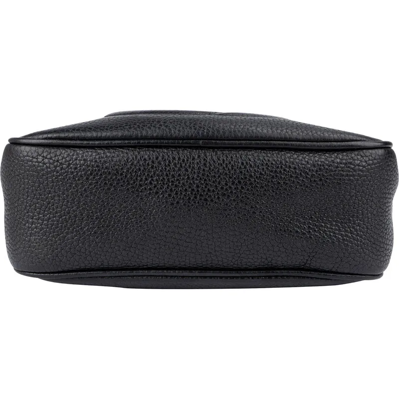 Gucci Black Leather Soho Disco Crossbody Bag