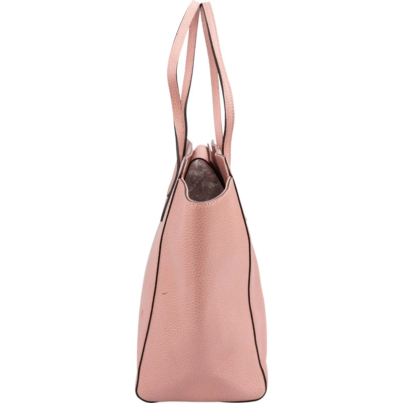 Gucci Pebbled Leather Swing Shopper Shoulder Bag