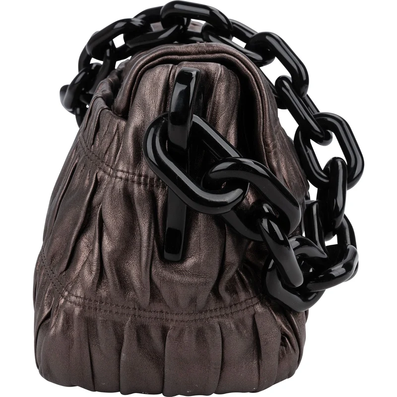 Prada Nappa Gaufre Leather Chain Bag Shoulder Bag