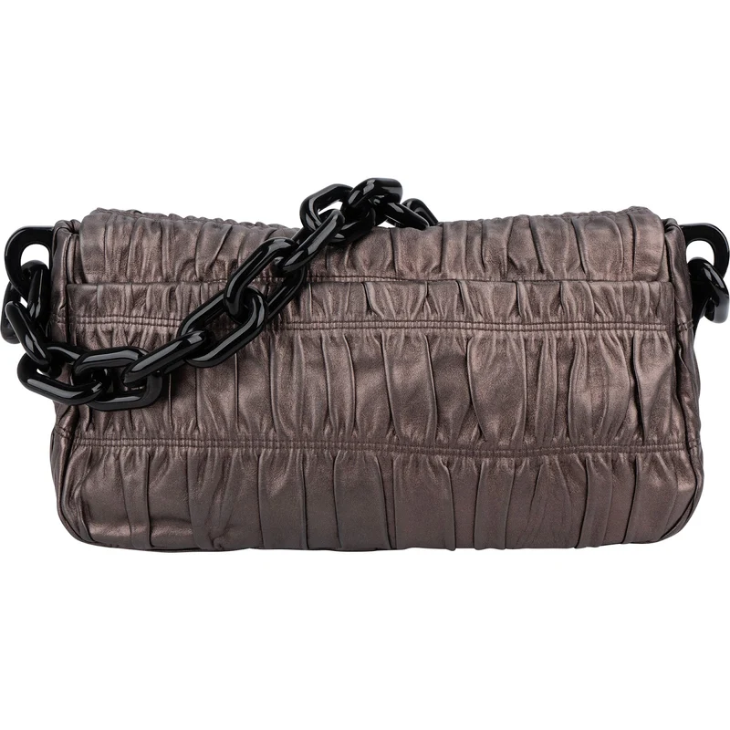 Prada Nappa Gaufre Leather Chain Bag Shoulder Bag