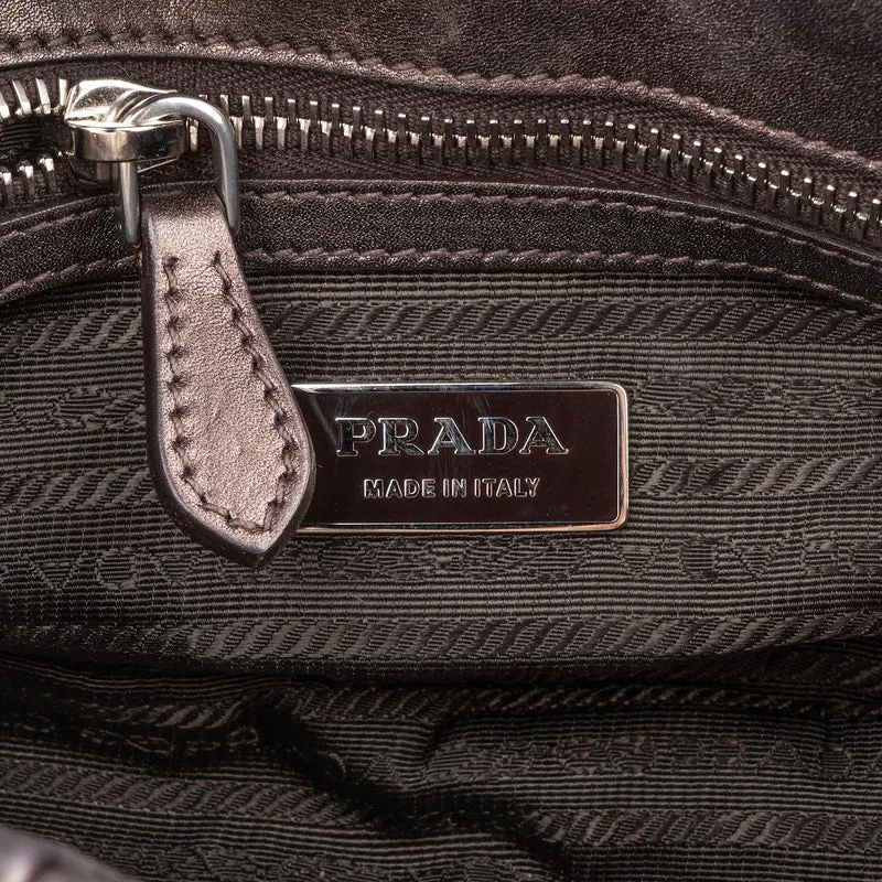 Prada Nappa Gaufre Leather Chain Bag Shoulder Bag