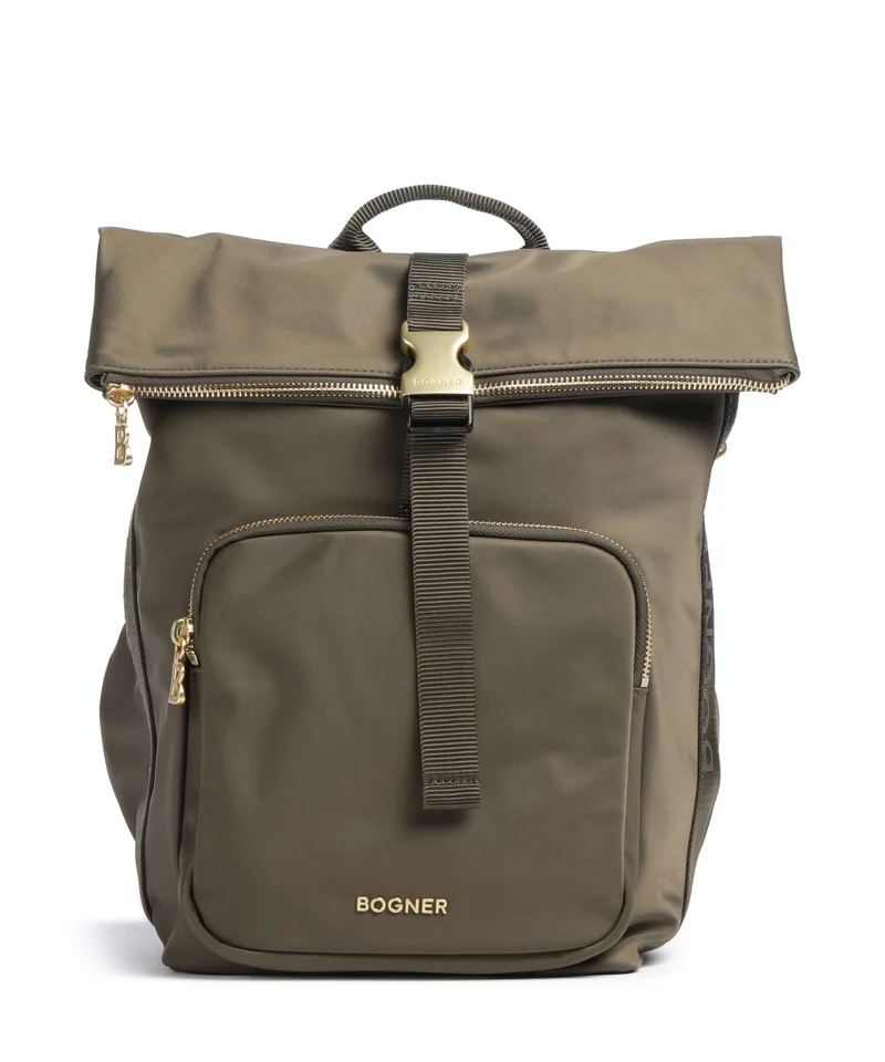 Bogner Klosters Neve Eike Rolltop Rucksack dark olive