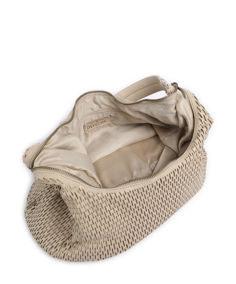 Depeche Brussels Schultertasche cream