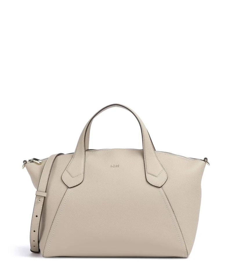 BOSS Lenah M Handtasche light beige