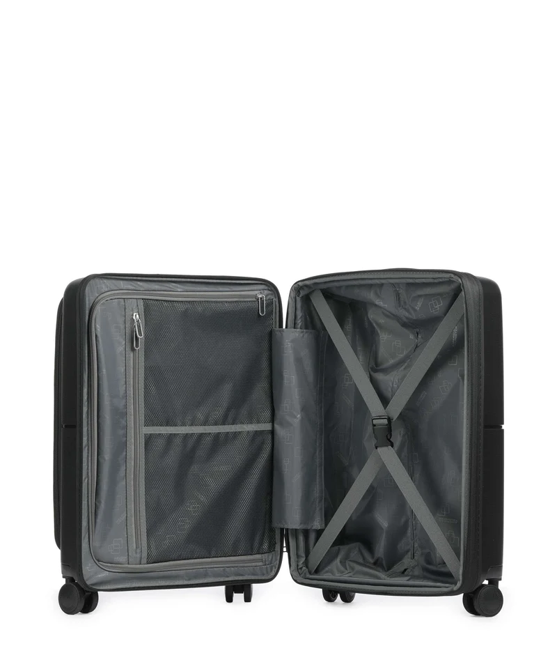 American Tourister Dashpop 4-Rollen Trolley true black