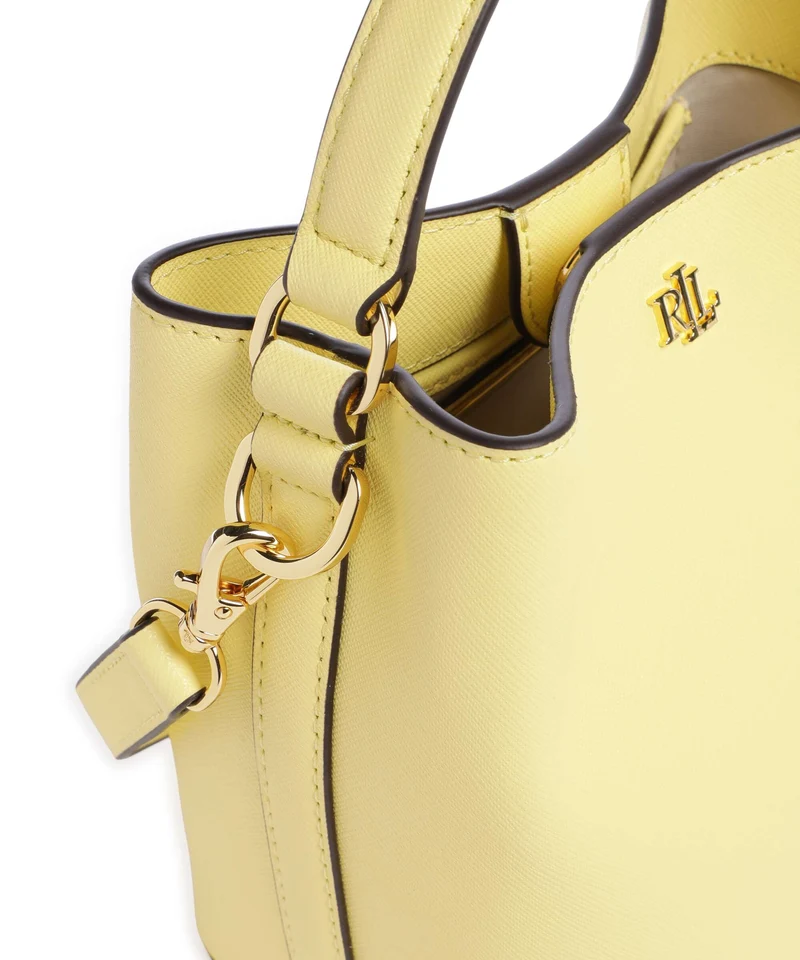 Lauren Ralph Lauren Reese Small Bucket Handtasche lemon sorbet