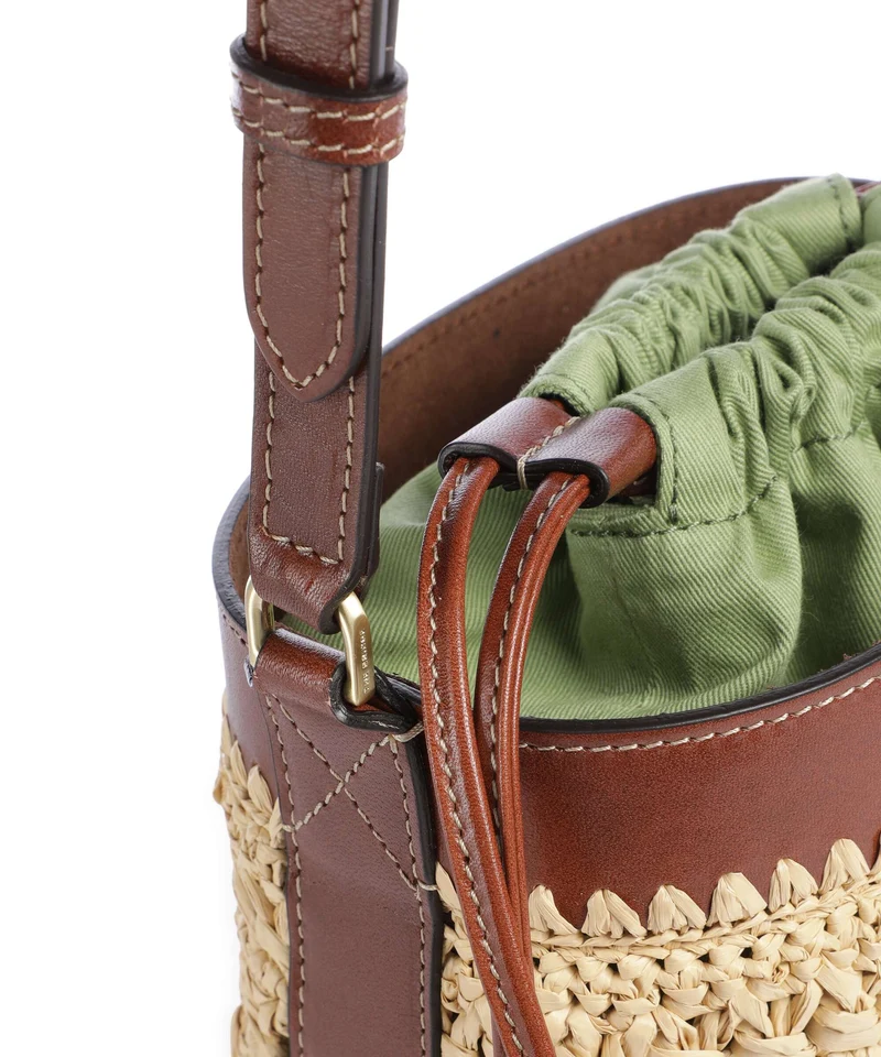 The Bridge Luna Bucket Handtasche marrone