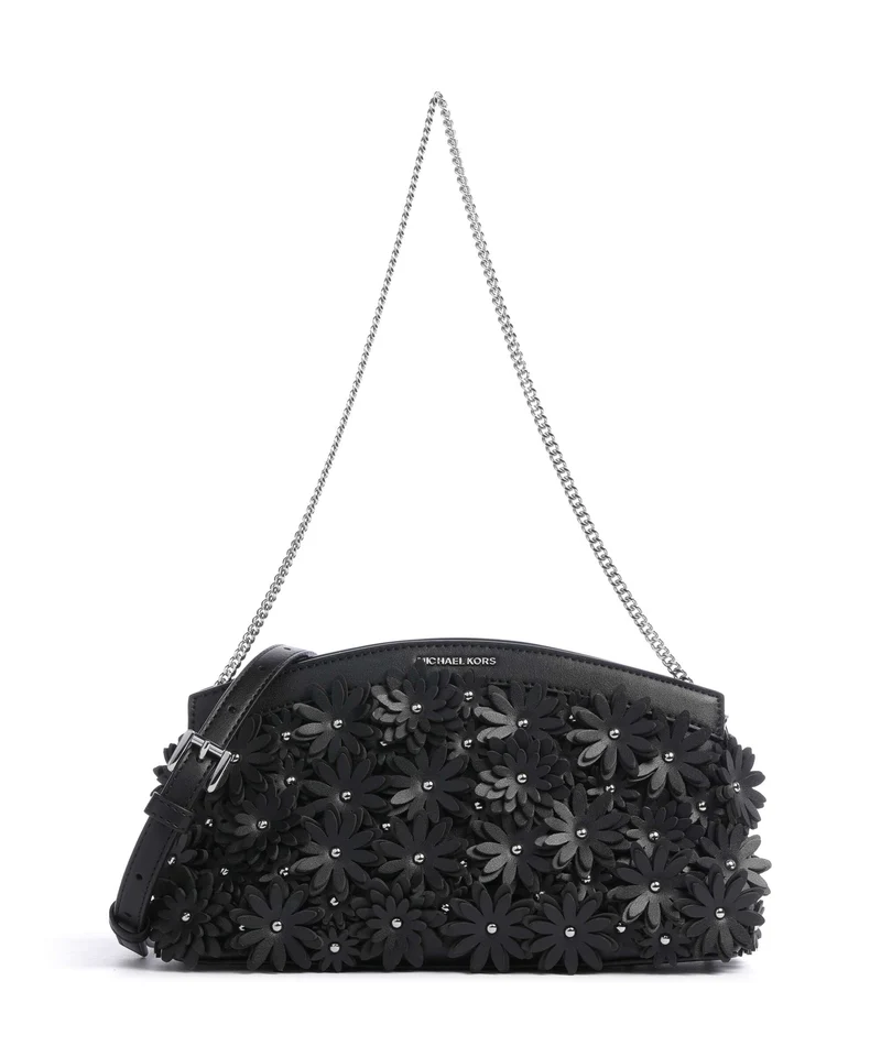 Michael Kors Athena Dome Chain Small Schultertasche black