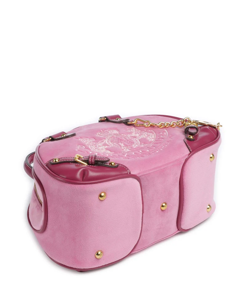 Juicy Couture Twig Narrative Velvet Handtasche super pink