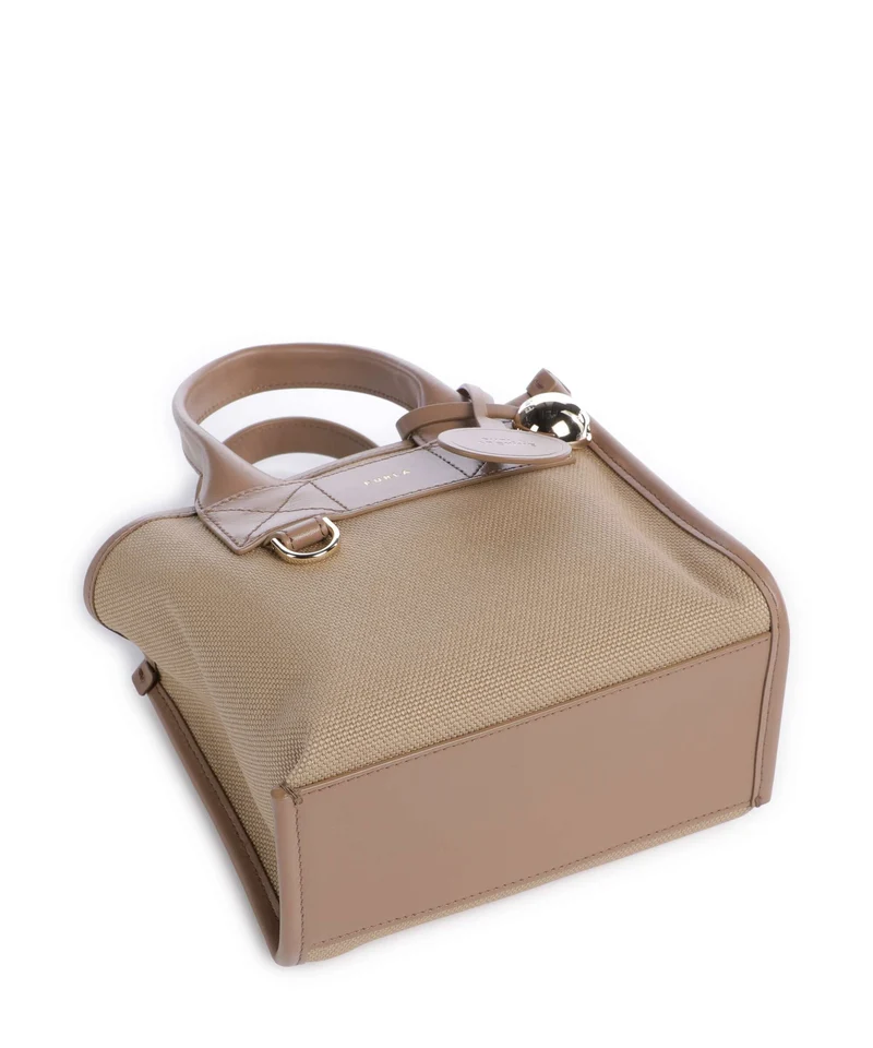 Furla Divide It Mini Handtasche naturale/toffee