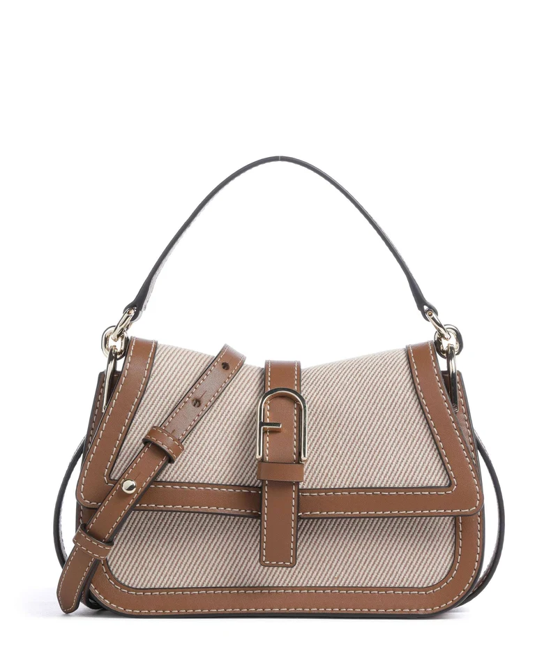 Furla Flow Mini Handtasche toni cognac