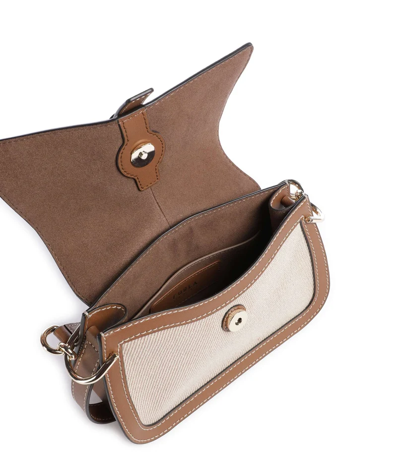Furla Flow Mini Handtasche toni cognac