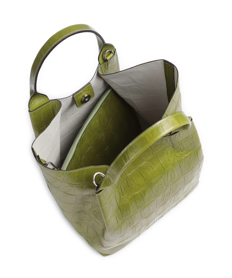 Abro Maxi Cocco Essential Medium Handtasche lime