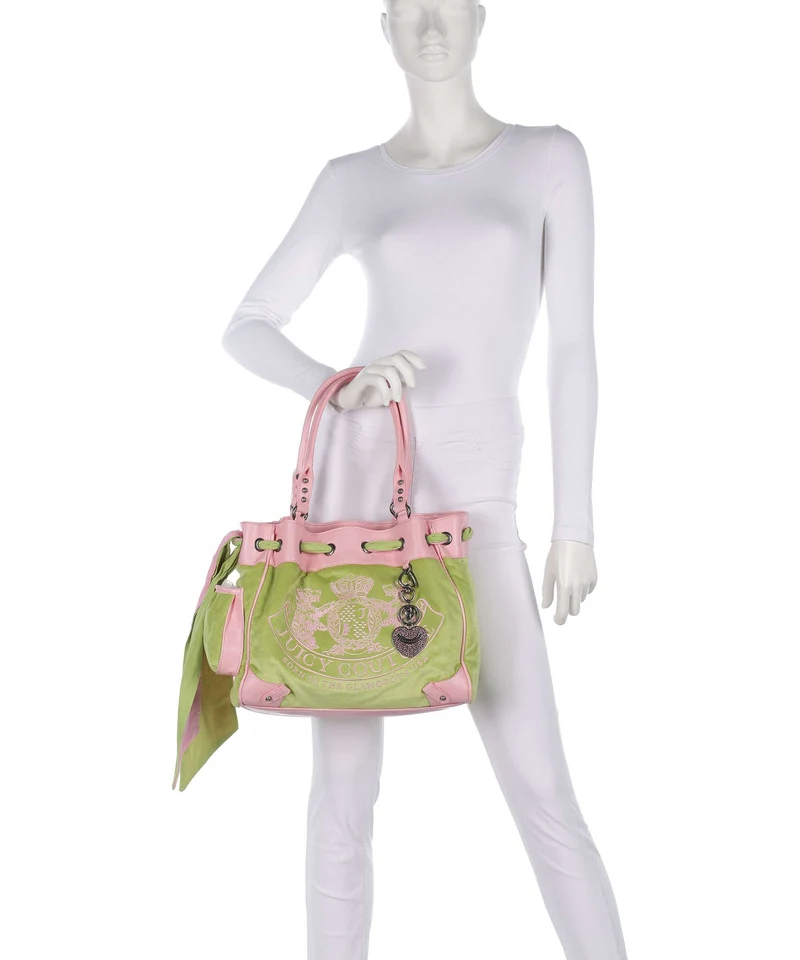 Juicy Couture Daydreamer Classic Crest L Shopper pistachio green