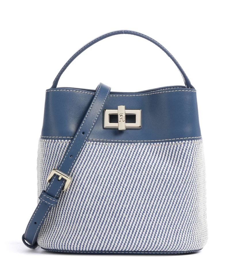 Furla Amelia Mini Bucket Handtasche toni indigo