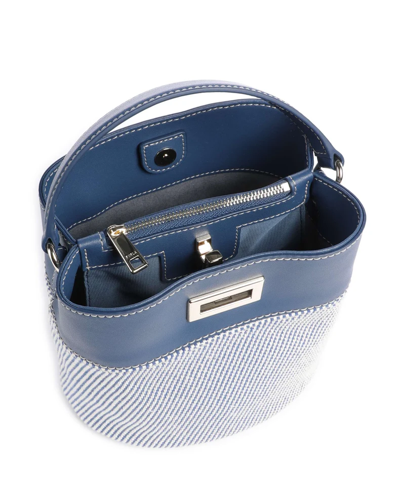 Furla Amelia Mini Bucket Handtasche toni indigo
