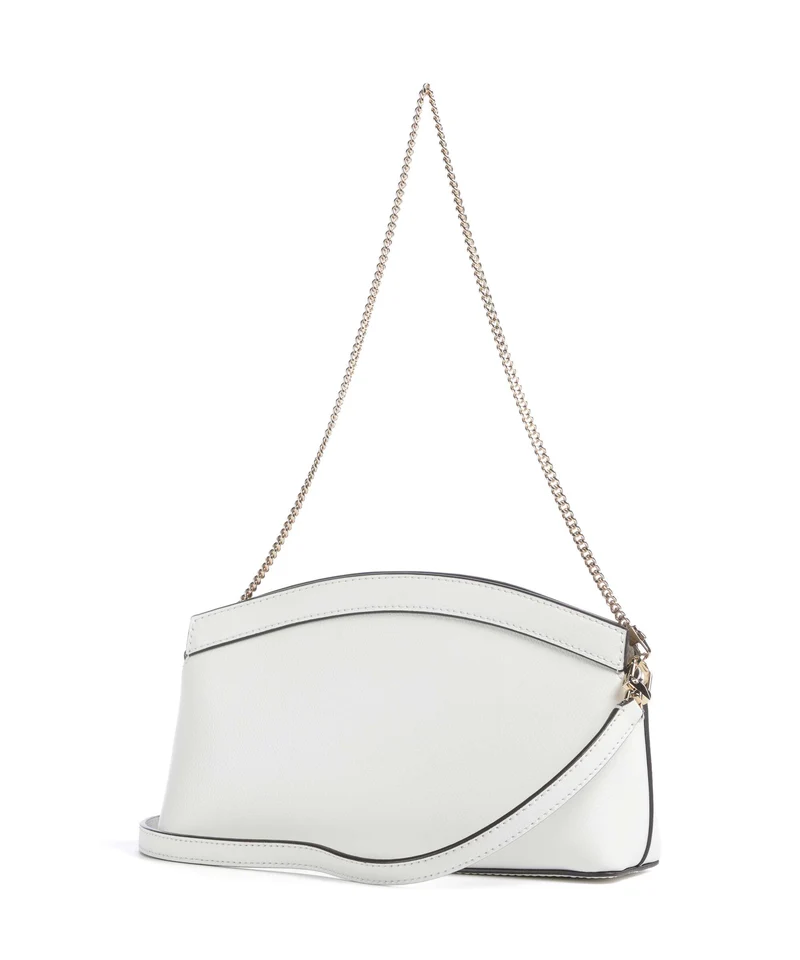 Michael Kors Athena Dome Chain Small Schultertasche optic white
