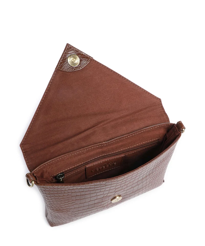 Depeche Fashion Favourites Umhängetasche cognac croco