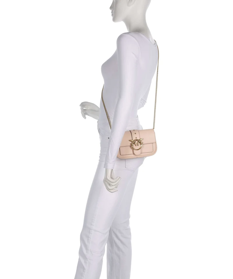 Pinko Love One Pocket Geldbörse light pink/antique gold