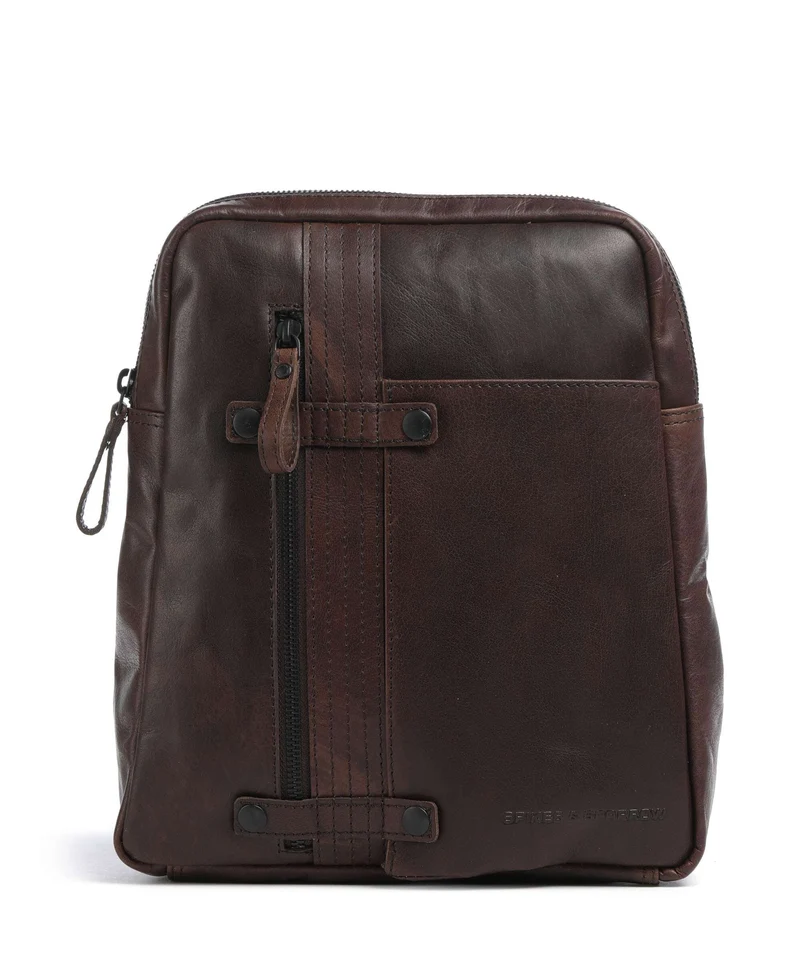 Spikes & Sparrow Bronco Roxy Rucksack dark brown