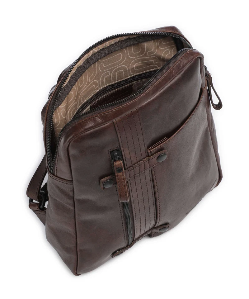 Spikes & Sparrow Bronco Roxy Rucksack dark brown