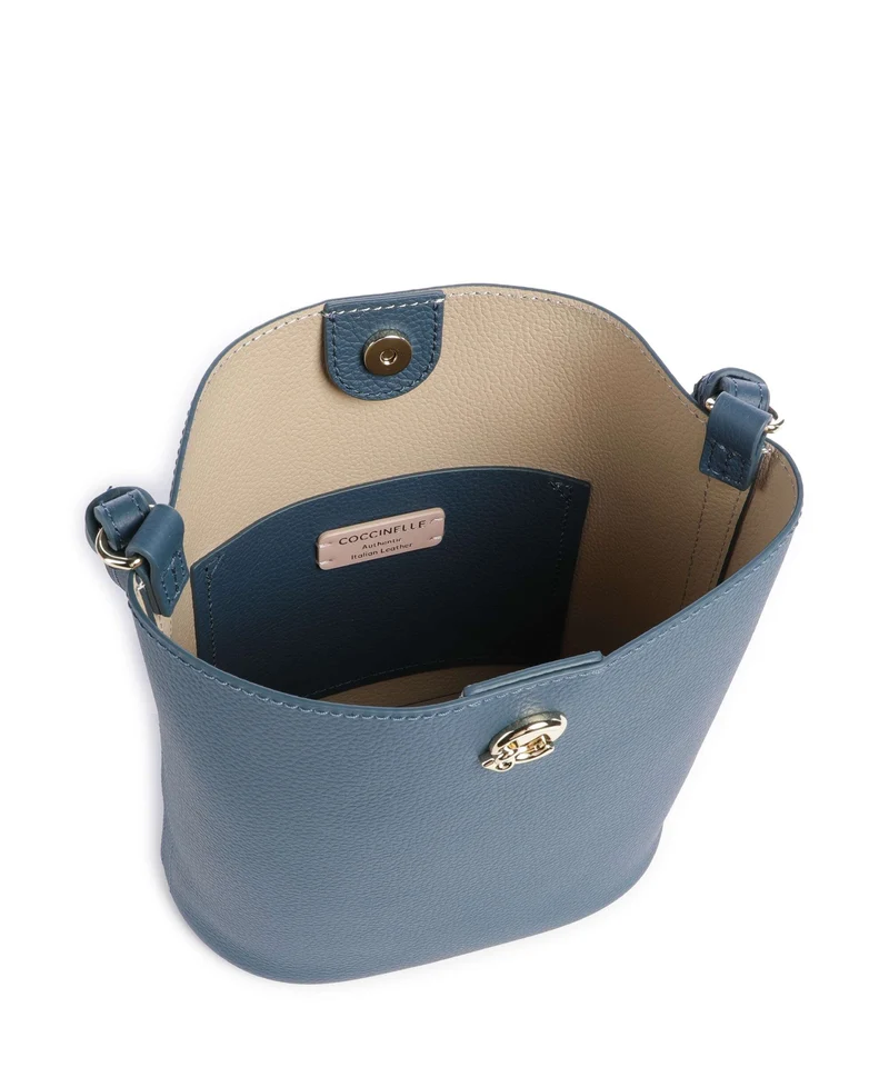 Coccinelle Nikla Bucket Handtasche deep blue/sandshell