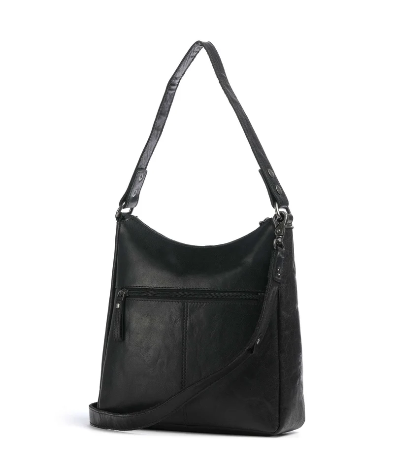 Spikes & Sparrow Bronco Cydney Beuteltasche black