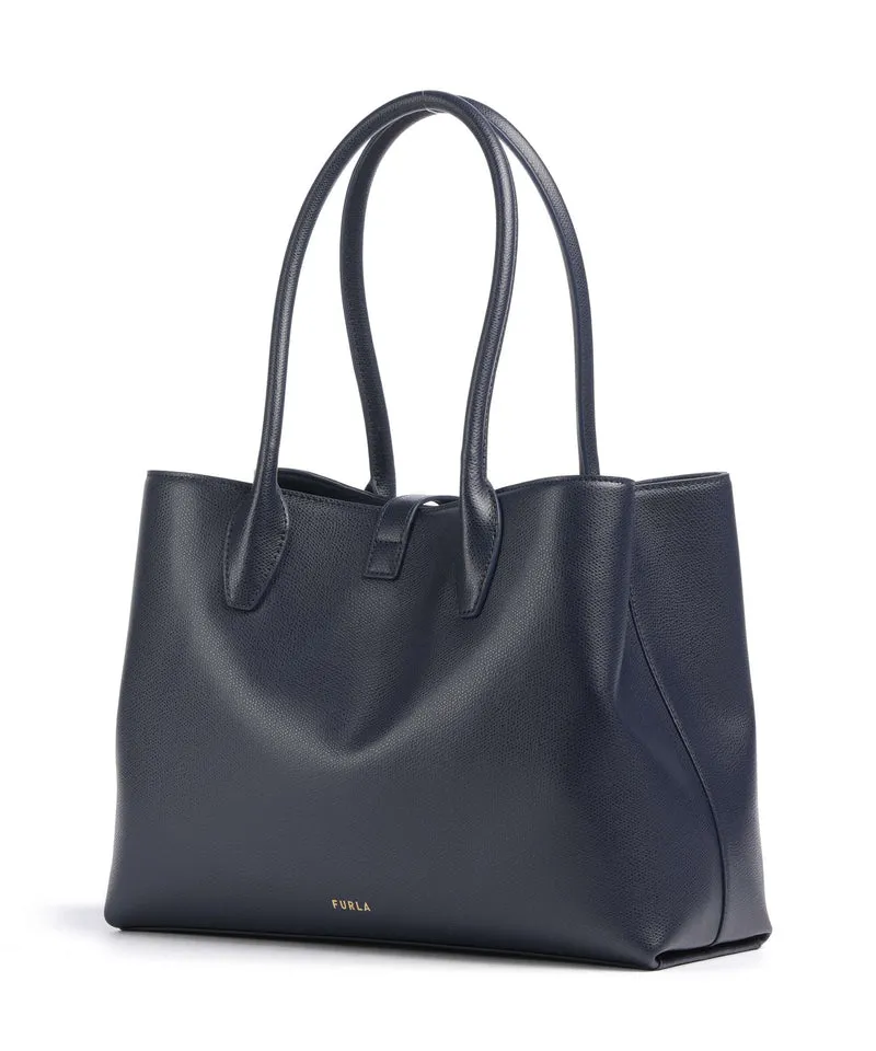 Furla Goccia M Shopper ink blue
