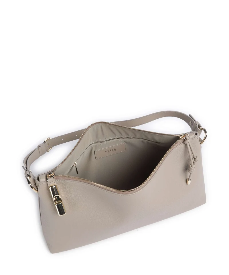 Furla Debby M Beuteltasche linen