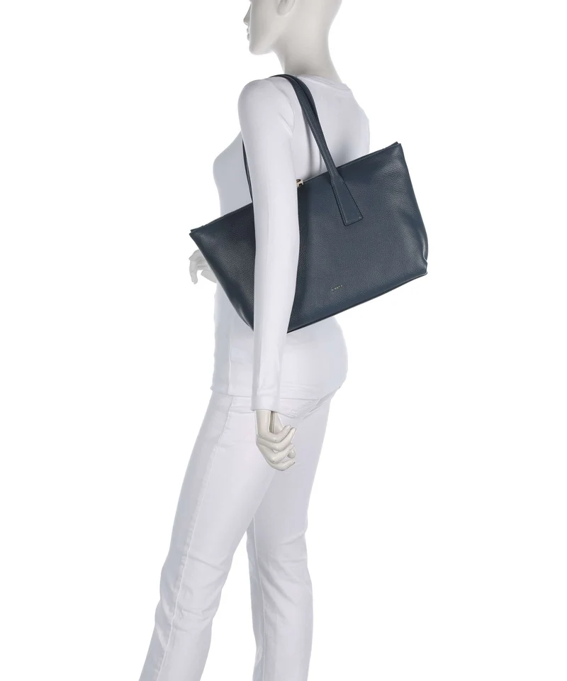 Furla Olivia M Shopper grigio blu
