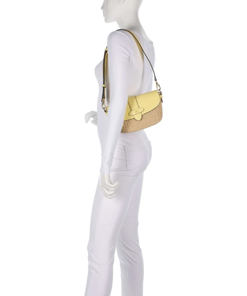 Lauren Ralph Lauren Lynden Small Schultertasche natural/lemon sorbet