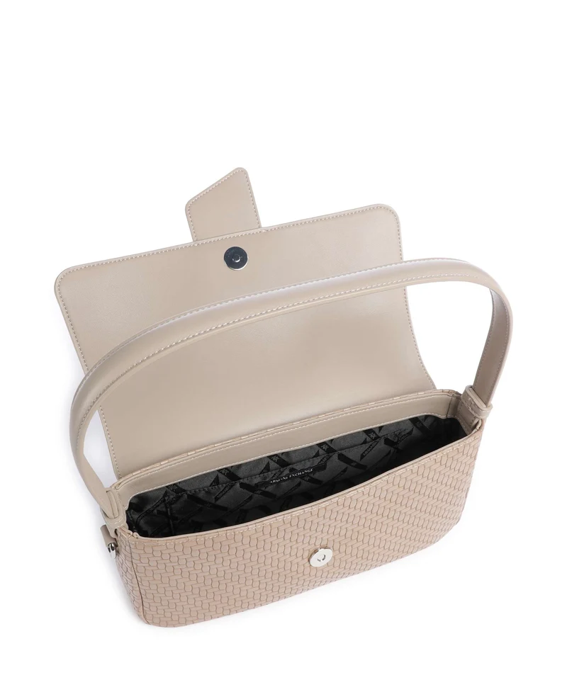 Armani Exchange Susy Soft Woven Schultertasche sand