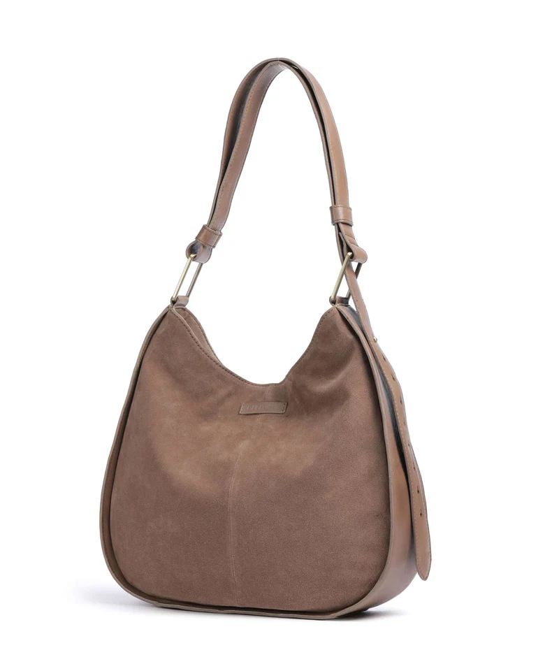 Depeche Madrid Beuteltasche taupe