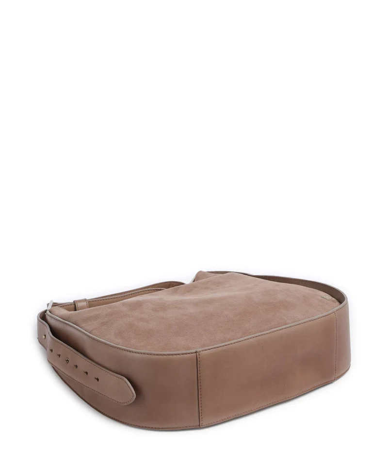 Depeche Madrid Beuteltasche taupe