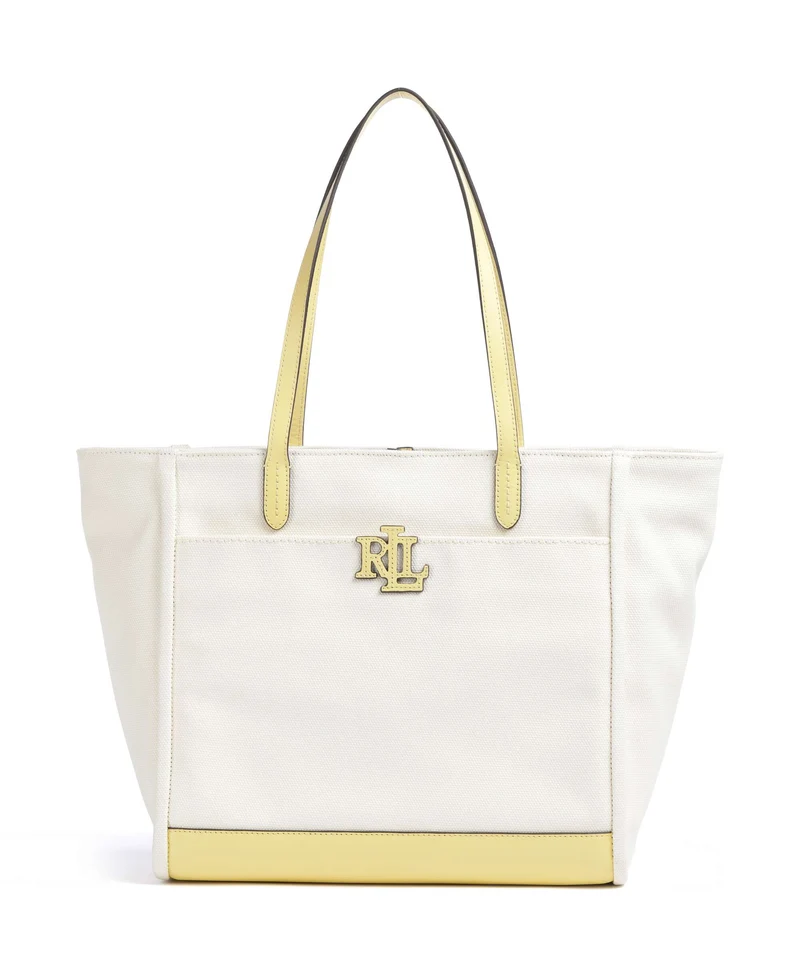 Lauren Ralph Lauren Cameryn Large Shopper natural/lemon sorbet