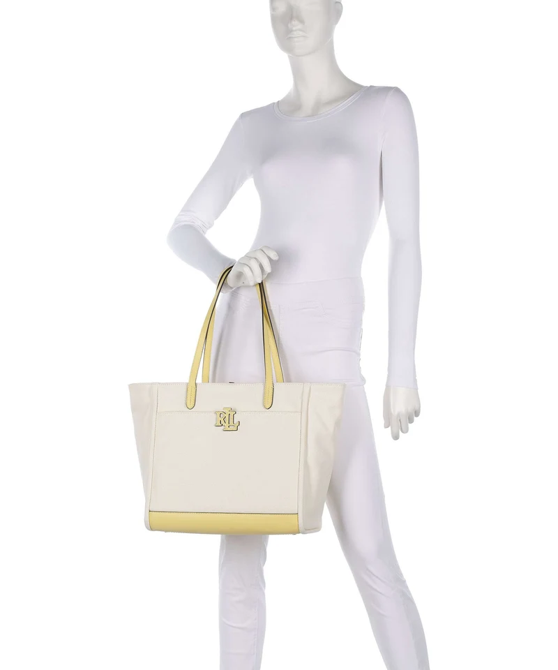 Lauren Ralph Lauren Cameryn Large Shopper natural/lemon sorbet