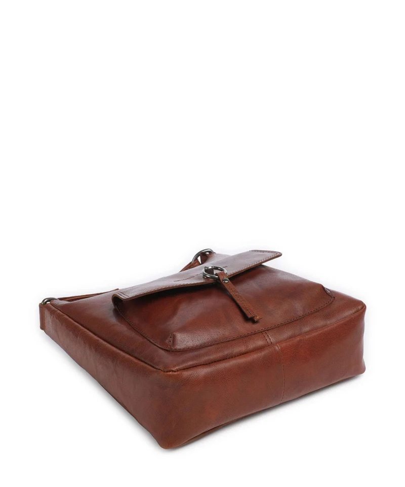 Spikes & Sparrow Bronco Cydney Beuteltasche brandy