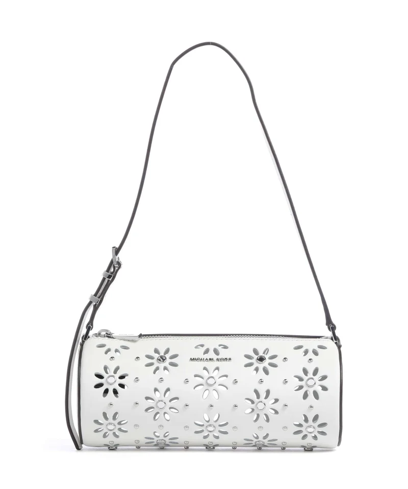 Michael Kors Izzy Small Schultertasche optic white