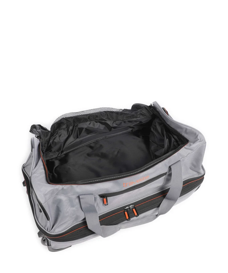 Travelite Basics Rollenreisetasche grau