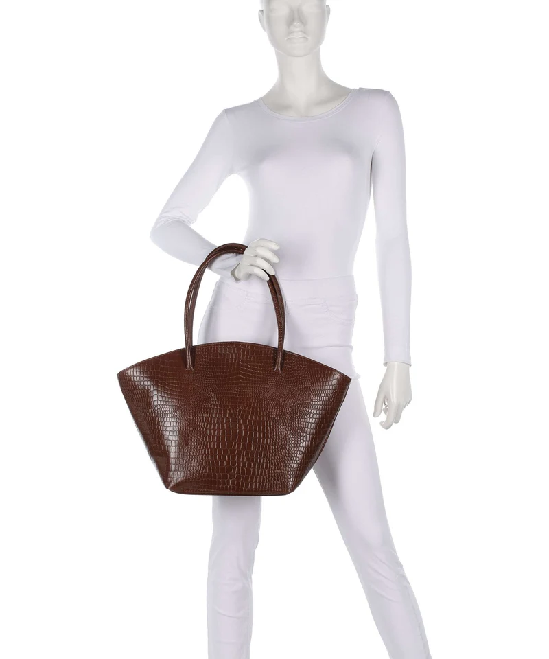Depeche Fashion Favourites Shopper cognac croco